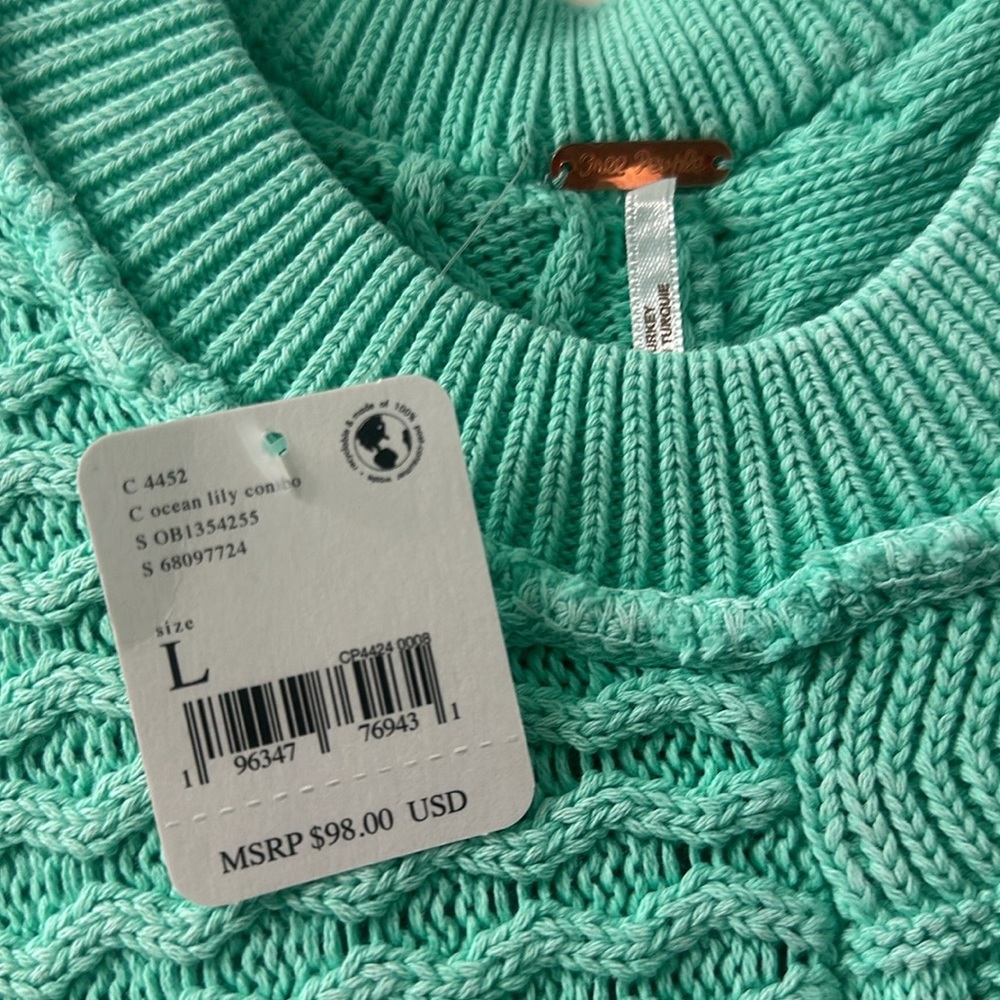 Green sweater